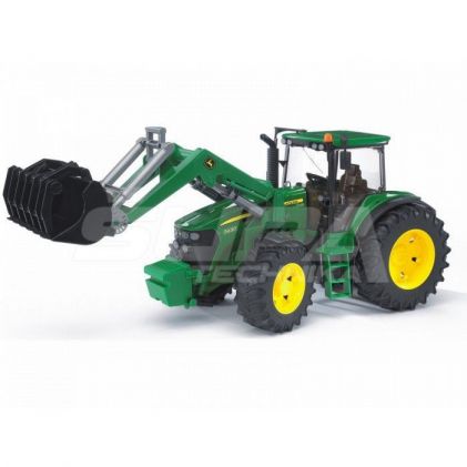 Traktor John Deere 7930 s čelným nakladačom