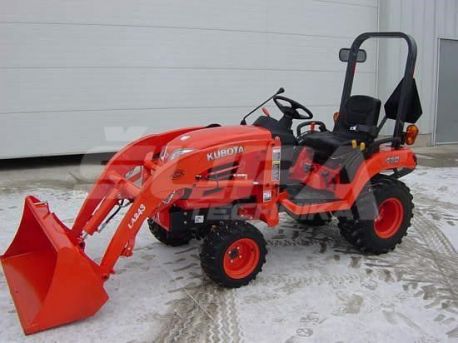 Traktor set Kubota BX231 + nakladač + Podkop L15