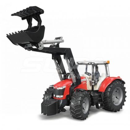 Traktor Massey Ferguson 7624 s čelným nakladačom