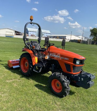 Traktor Kubota EK1261DT, pluh, rotavátor