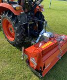 Traktor Kubota EK1261DT, pluh, rotavátor, závažie